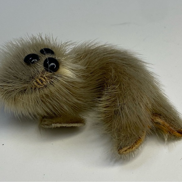 Vintage real fur seal figure toys - Picture 7 of 12